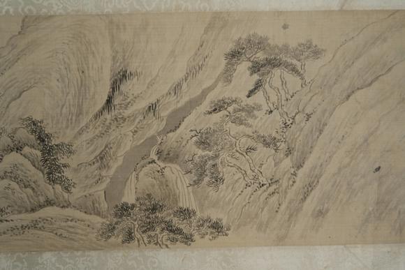北京懋隆拍賣溥儒 擬王石谷山水卷