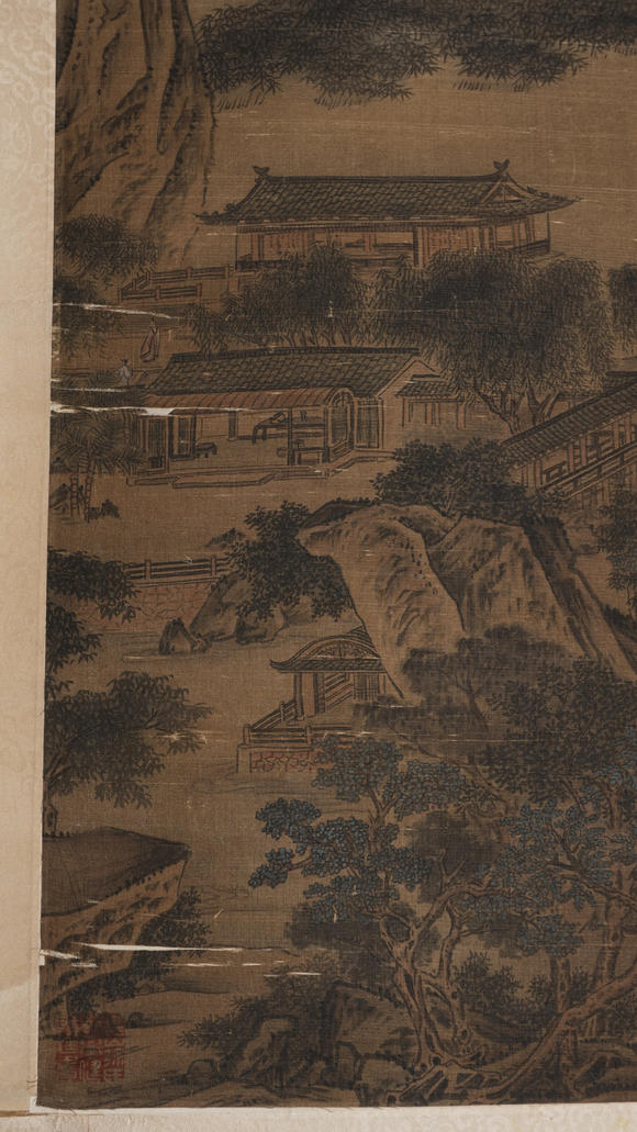 華岳國際李唐  山水