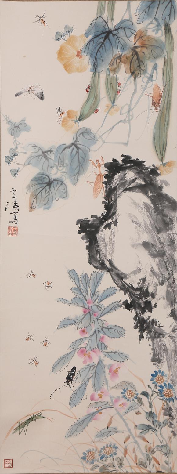萬(wàn)領(lǐng)國(guó)際王雪濤    著錄于《中國(guó)書畫名家作品展》P96  秋聲