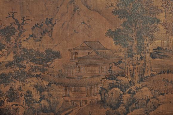  中佳信拍賣藍瑛 華岳高秋圖