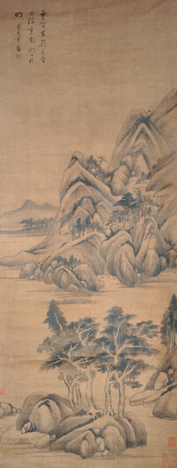  中佳信拍賣(mài)董玄宰 山水