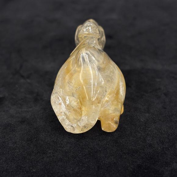 南京十竹齋水晶駱駝擺件