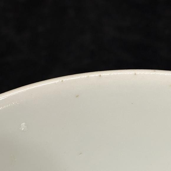 南京十竹齋霽藍(lán)釉碗