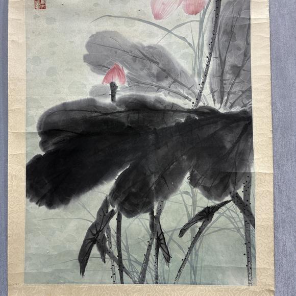 南京十竹齋喬木 荷花