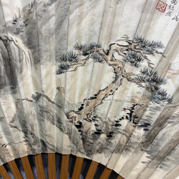南京十竹齋馮超然 孫瓊?cè)A 山水 蘭花