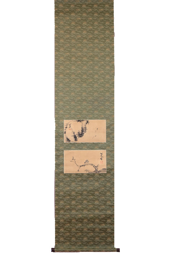 萬(wàn)領(lǐng)國(guó)際八大山人  花鳥(niǎo)雙挖