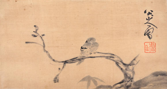 萬(wàn)領(lǐng)國(guó)際八大山人  花鳥(niǎo)雙挖
