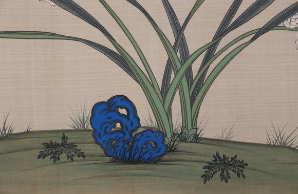 萬領國際于非闇  花蝶圖