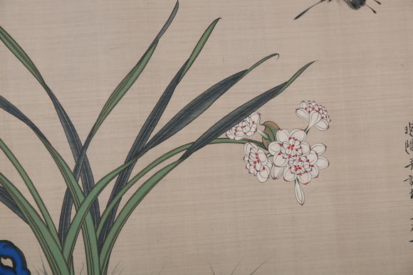 萬領國際于非闇  花蝶圖