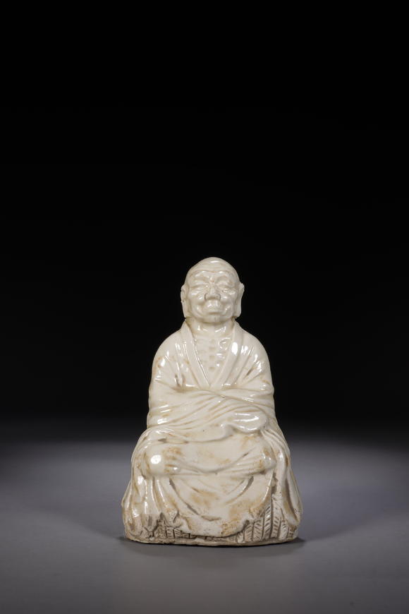 萬(wàn)領(lǐng)國(guó)際宋定窯坐羅漢像