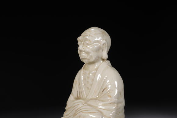 萬(wàn)領(lǐng)國(guó)際宋定窯坐羅漢像