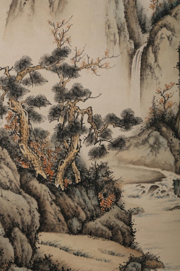 萬(wàn)領(lǐng)國(guó)際陳少梅  山水