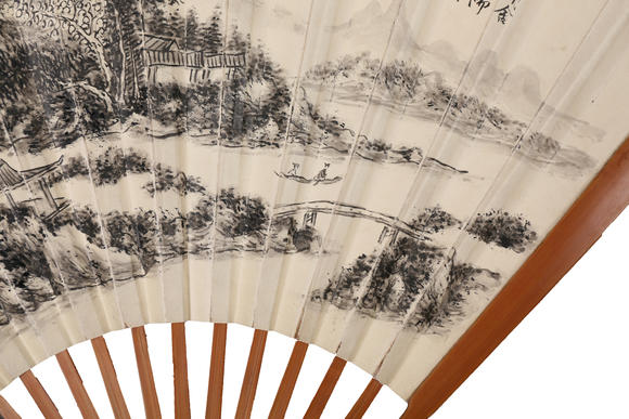 萬(wàn)領(lǐng)國(guó)際黃賓虹  山水 行書
