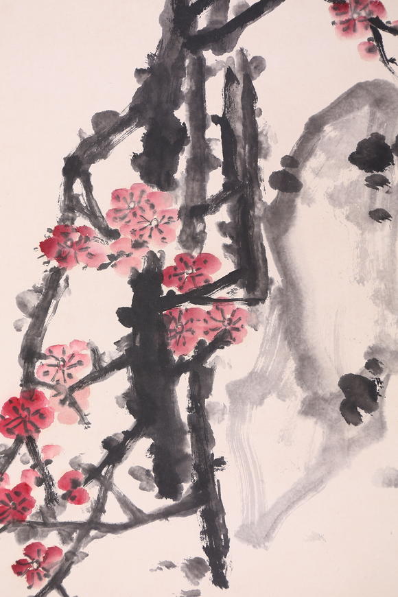 萬領國際吳昌碩  梅花