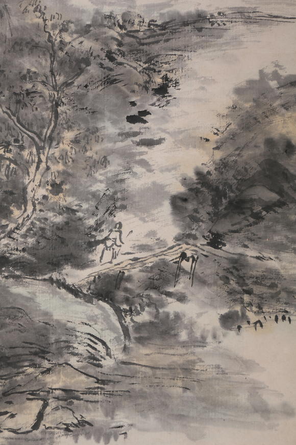 萬(wàn)領(lǐng)國(guó)際黃賓虹  山水