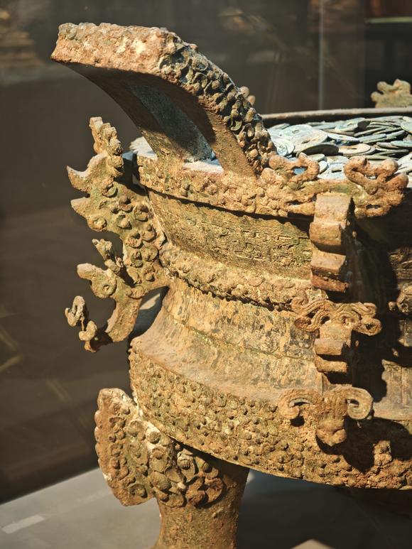 燊金堂古制式獸耳三足爐式聚寶重器