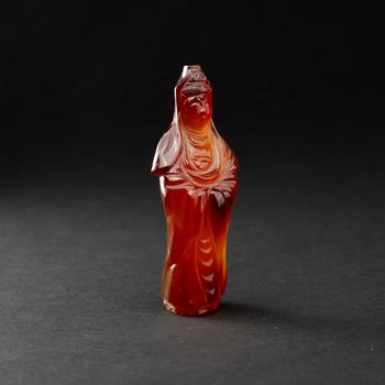 明 瑪瑙觀音像