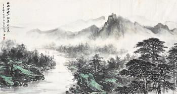 陶一清 翠靄松峰
