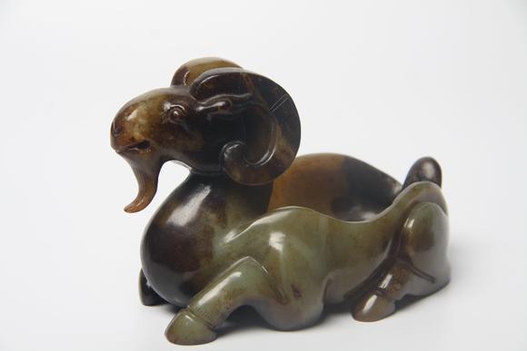 蘭亭古美術(shù)オークション|蘭亭古美術(shù)オークション會(huì)社夏日拍賣會(huì)隋代 和闐玉羊洗