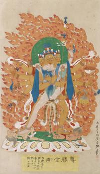 張大千 尊勝金剛