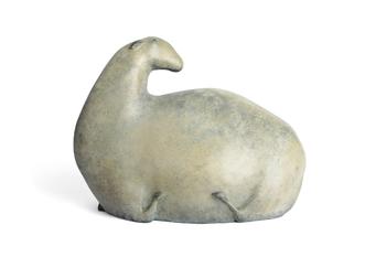 Lot 626 *  OLIVIA MUSGRAVE (B.1958) A resting sheep