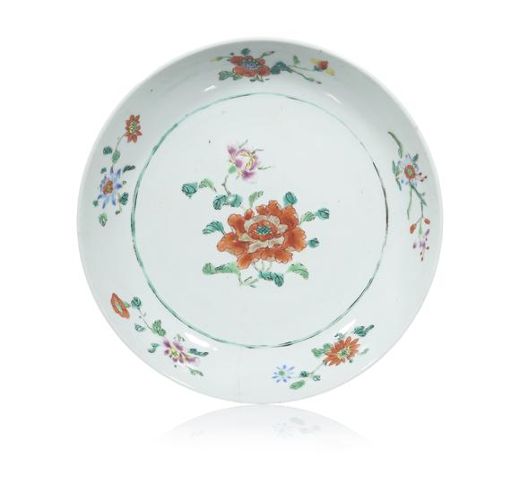 VERITAS Art AuctioneersA Famille Rose porcelain dish