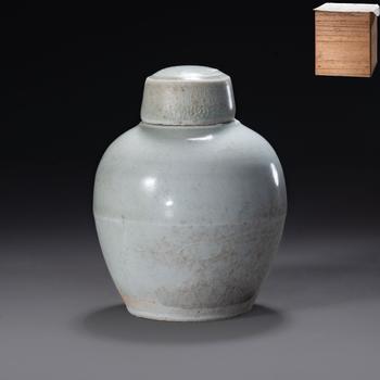 宋 青白磁蓋壺