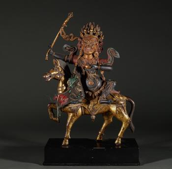 明代 銅鎏金佛造像