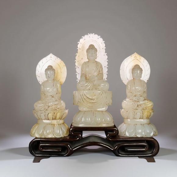 東京蕓術(shù)|2026東京蕓術(shù)競売春季藝術(shù)品拍賣會明 和田玉三佛