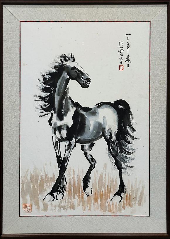東京蕓術(shù)徐悲鴻 駿馬圖 