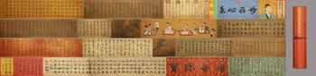 王獻(xiàn)之 晉 保母帖稀世神品卷 絹本