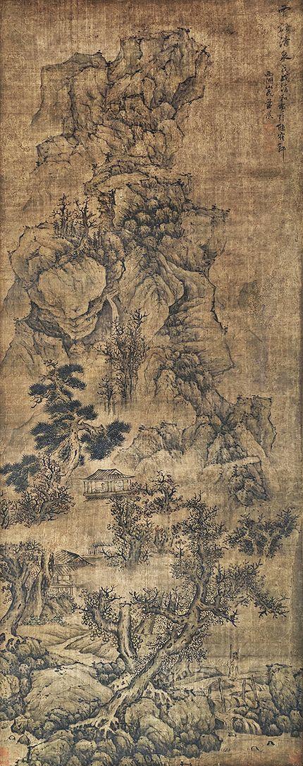 北京萬歷|萬歷國際2026年春季藝術(shù)品同步拍賣會藍瑛 云壑清泉