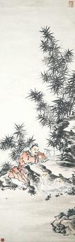 胡錫珪 義之愛鵝