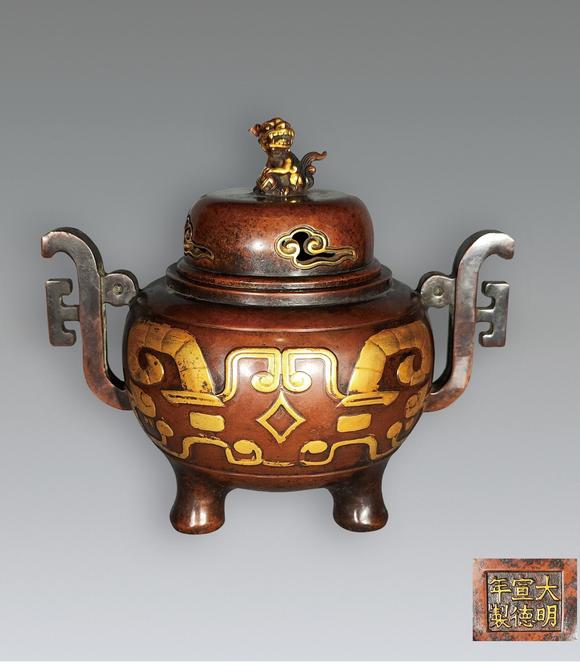 北京萬(wàn)歷風(fēng)摩銅宣德?tīng)t