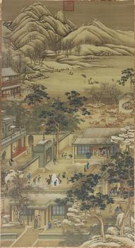 郎世寧《月臘》