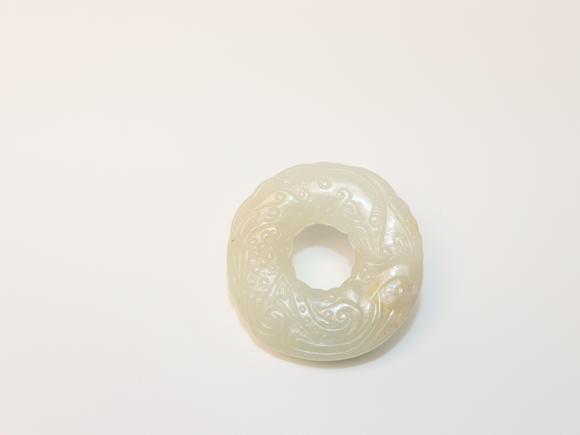 北京崇仁拍賣白玉鳳紋壁