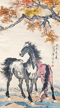 徐悲鴻 馬