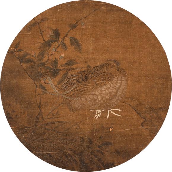 上海雅藏佚名 鵪鶉圖