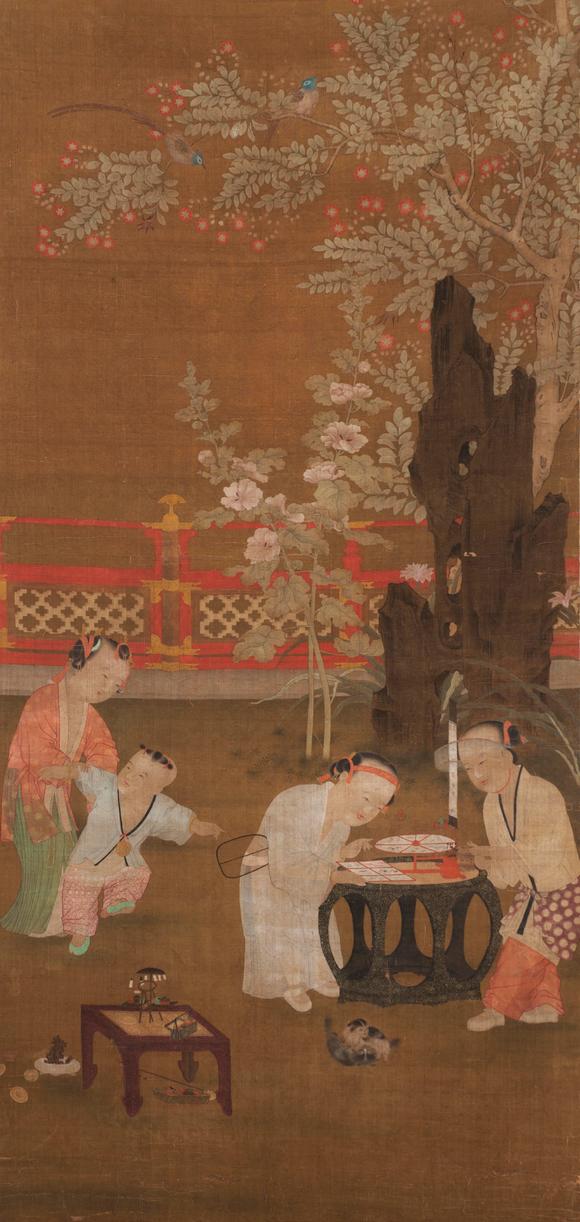 上海雅藏|上海雅藏2026年夏季藝術(shù)品拍賣會(huì)佚名 嬰戲圖