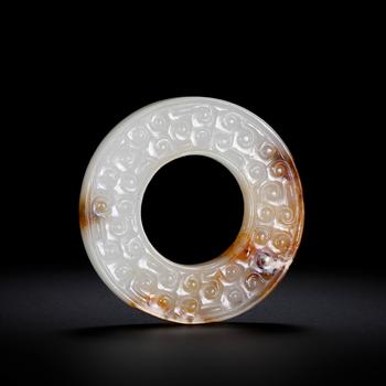 Han Gou Yun Wen Yu Bi | 漢 勾雲(yún)紋玉璧