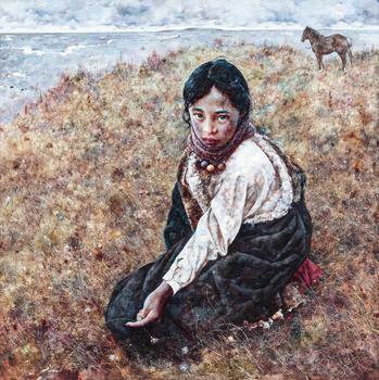 ?艾軒???AI XUAN   (b.1947) 荒原的黎明