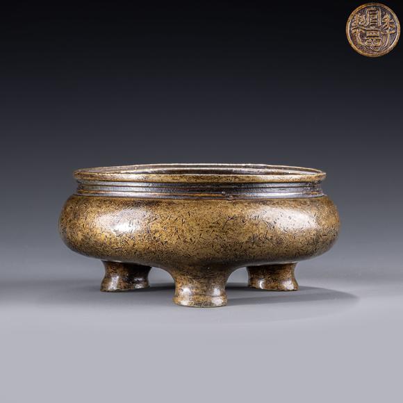 大阪美術(shù)商會(huì)|2026年大美會(huì)第三十六回夏季藝術(shù)品拍賣會(huì)明宣德 古銅鬲式爐