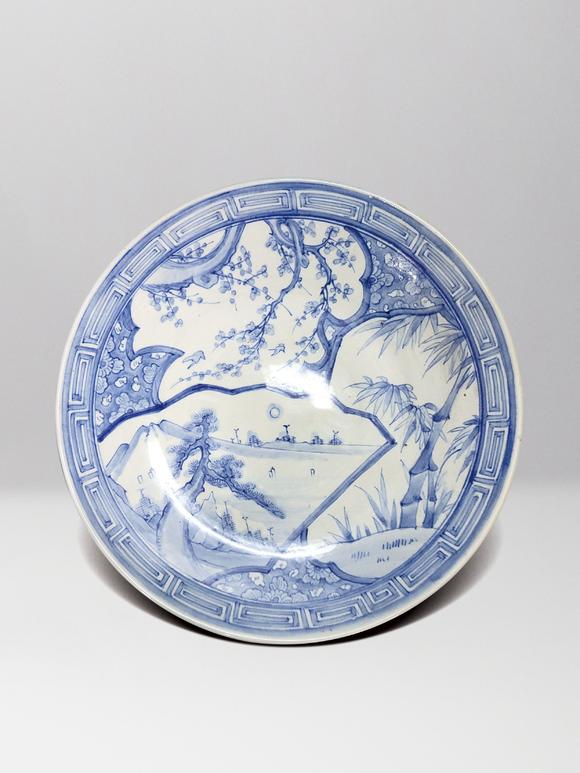 中信國際|2026 中信國際夏季藝術(shù)珍品拍賣會(huì)(第三期)明  青花三友圖大盤