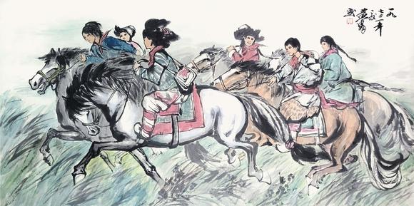 中信國(guó)際|2026 中信國(guó)際夏季藝術(shù)珍品拍賣會(huì)(第三期)黃冑  奔馳草原