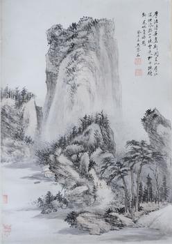 吳琴木 山水