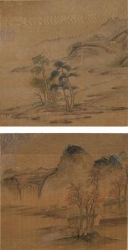 佚名 山水
