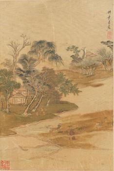 吳宏 山水