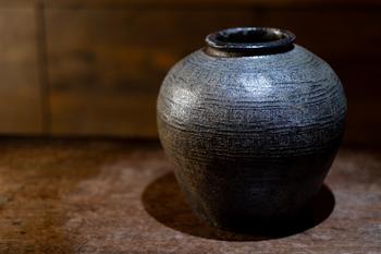 日治時期 金煉甕內(nèi)附老茶