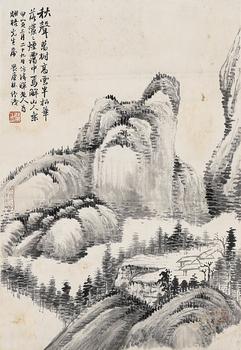秋山茅茨[文物公司出庫]