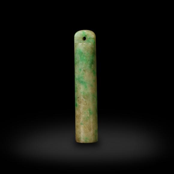 鐮倉美術|藝術品拍賣會（第十三回)清 翡翠翎管